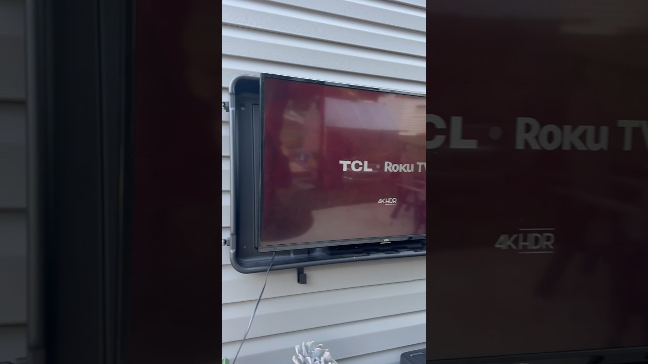 This outdoor tv will change your patio forever. By storm shell