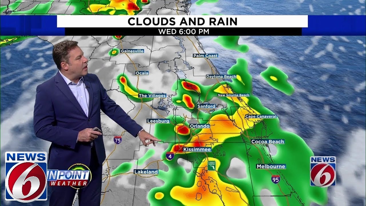 Storm chances ramp up in Central Florida as tropics heat up - YouTube