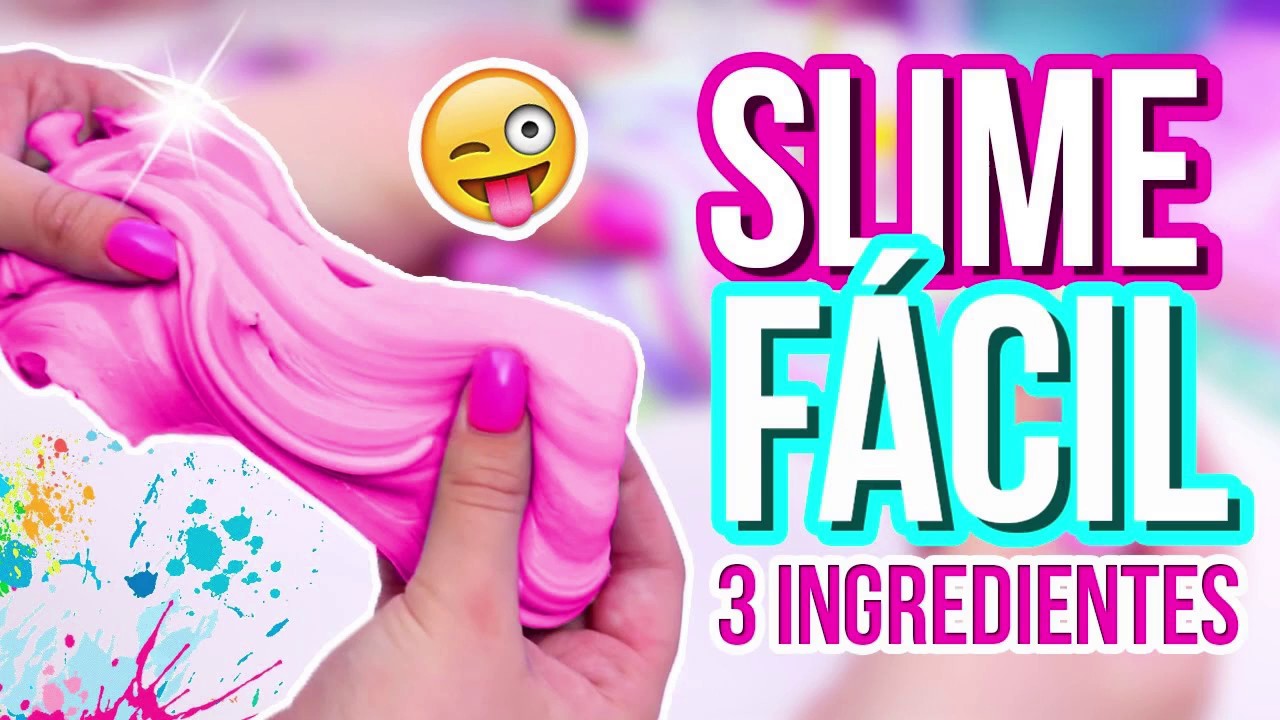 Cómo hacer slime casero