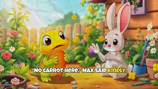 Benny the Brave Bunny and the Lost Carrot 🐇🥕 | Kindness & Sharing Bedtime Story for Kids!