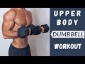 FULL UPPER BODY | Dumbbells Only | Rowan Row