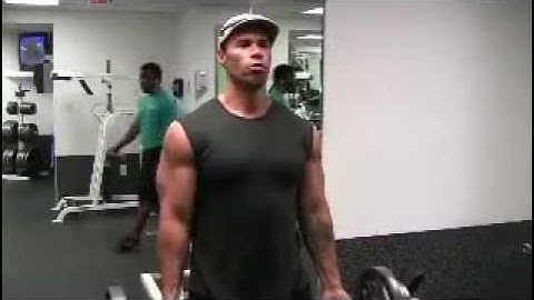 LevroneReport.com •  Transformation End of Week 5, Standing EZ Curls