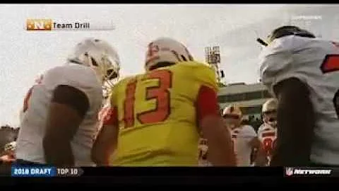 2018 Reese's Senior Bowl Practice day 2 - North Practice - Team Drills