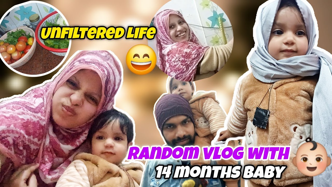 Life with 14 Months Old Baby 👶🏻|| Hamari Unfiltered life 😄🥰