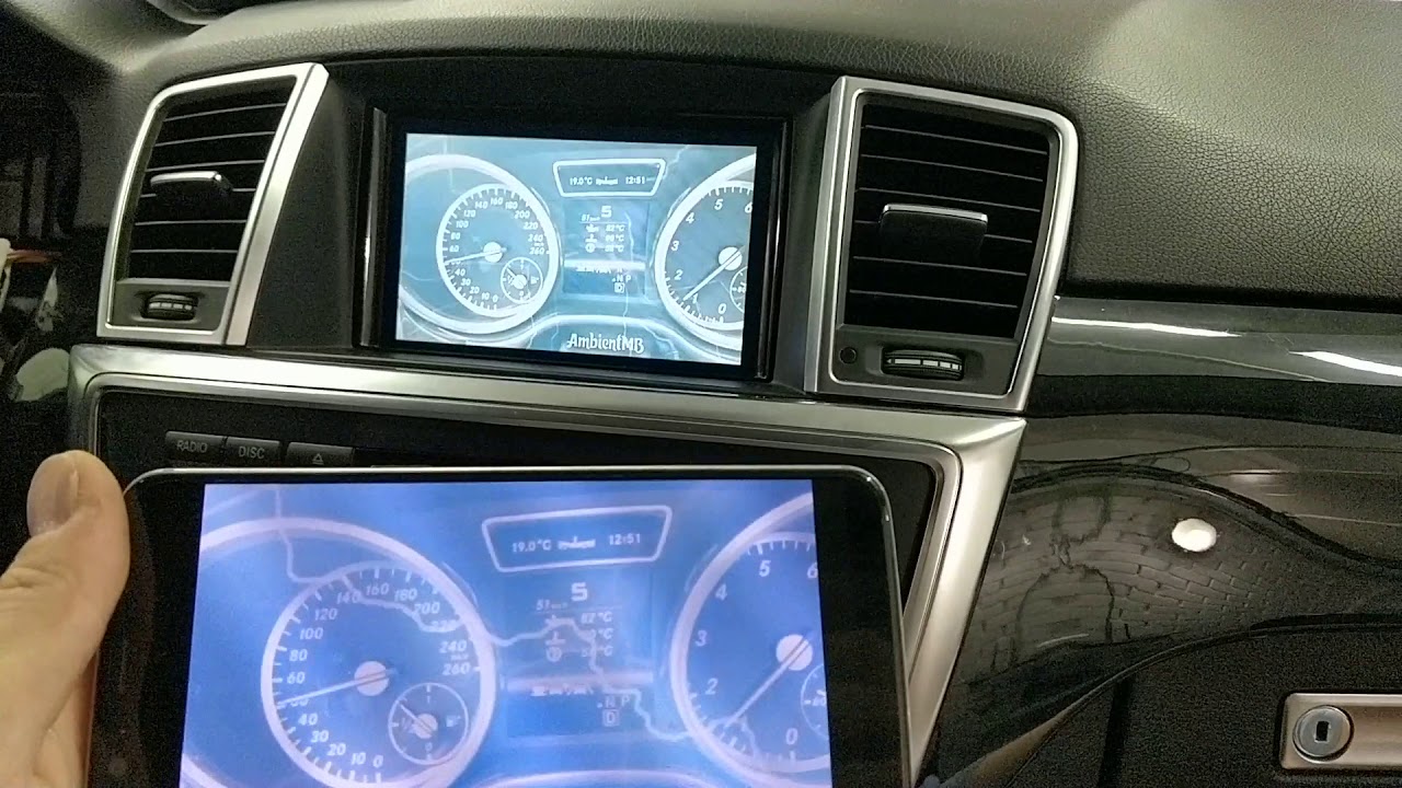 MIRRORLINK для COMAND ONLINE 4.5 - YouTube