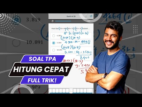 Latihan Soal Psikotes TPS TIU TPA Bappenas Hitung Cepat