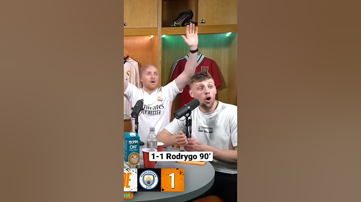 W2S & Chris MD Real Madrid vs Man City REACTIONS!