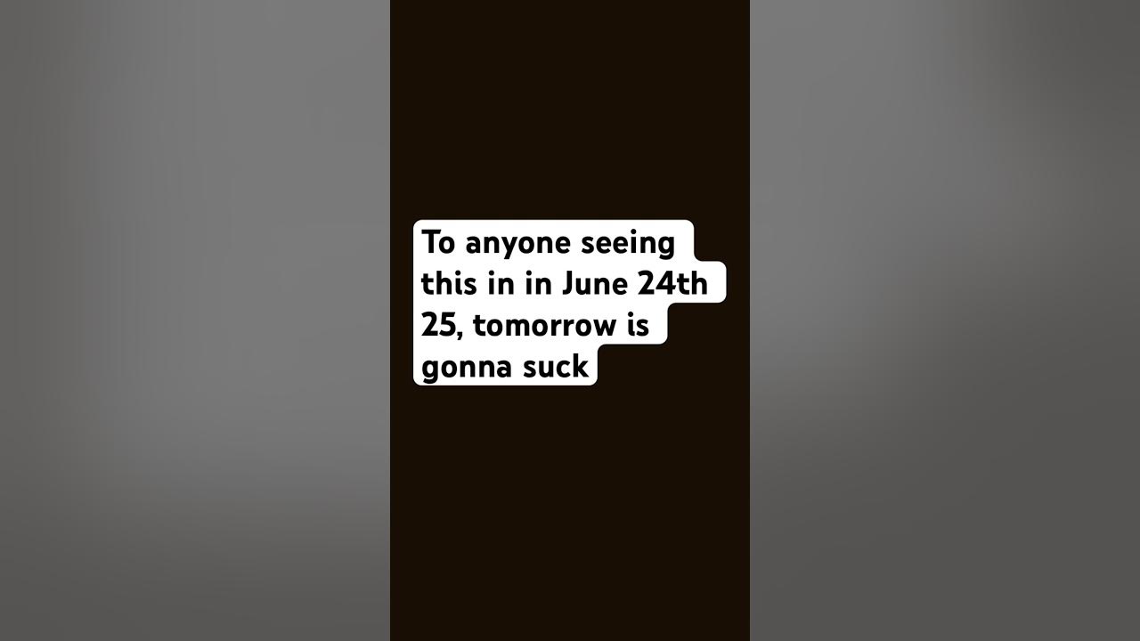 June 24, 2025 YouTube