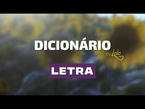 DICIONÁRIO - LELÊ ♫ LETRA | Música Original @LeleSongs ​#esperoumromancelele