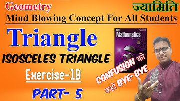 Class 9 Triangle Das gupta Banerjee|| Part- 4||Isosceles Triangle A das gupta A banerjee