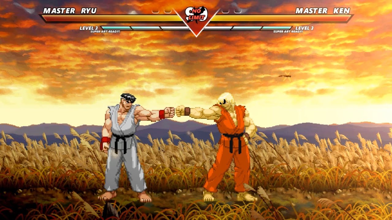 Master Or Ryu MASTER RYU vs MASTER KEN - The most epic fight ever made ! - YouTube