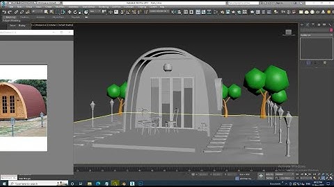 3DsMax Tutorials, Learn 3D Modeling  a Wooden House Pod from Scratch in 3Dsmax ( Part 5)