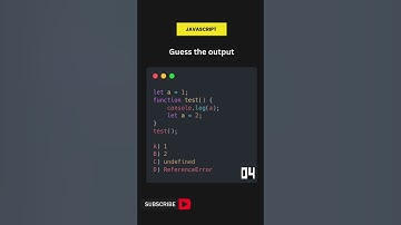 Test Your Javascript Knowledge: MCQ #68