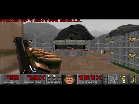 Doom 1 (1993) | Episode 1: Knee-Deep in the Dead - Полное прохождение! Full Playthrough!