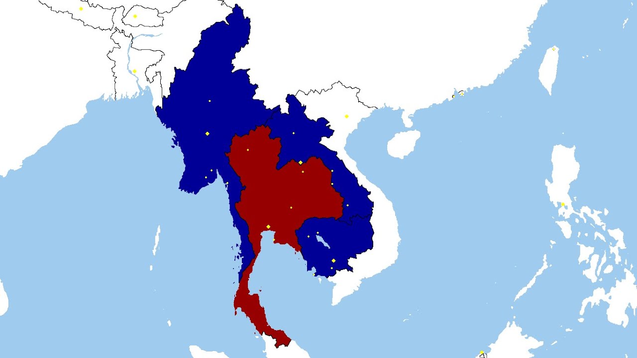 Thailand vs Myanmar, Cambodia & Laos - YouTube