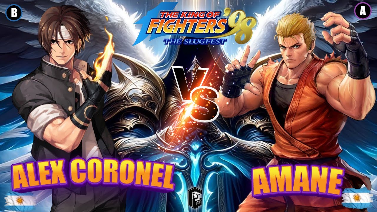 TOPS de Argentina Campeon del Mundo !|| KOF98 || Alex Coronel vs Amane ...