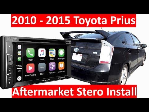 DIY 2010 - 2015 Prius Aftermarket Stereo Install (Metra Axxes TYTO-01 ASWC-1JBL Steering Controls)