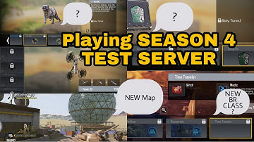 Playing Season 4 Test Server in COD Mobile | Season 4 Beta Version | Wisdom Frost
