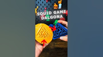3D Printed Squid game Dalgona Nightmare Triangle cookie Succes or Failure?