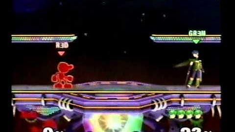 DDRKirby(ISQ) - 3-23,24-11 - SSBM - #19 - Green(Marth) vs. Red(G&W).MPG
