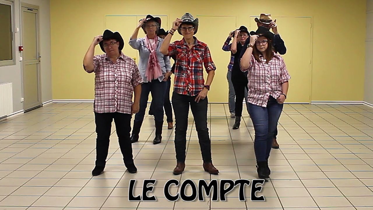 CORN Line Dance - danse et compte - YouTube