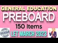 Preboard general education let march 2023  abrinica calzado tv