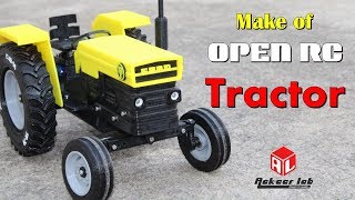 3D file RC TRACTOR - TRACTOR RADIO CONTROL - 4x4 🚜・3D printable model to  download・Cults