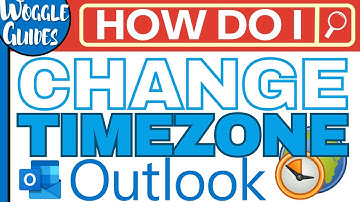 How to change timezone in Outlook