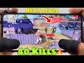 FREE FIRE 3 FINGER GAMING! 40 KILLS NO CUT NO EDITING l Samsung Galaxy M01