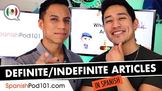 When to Use Definite and Indefinite Articles and when not