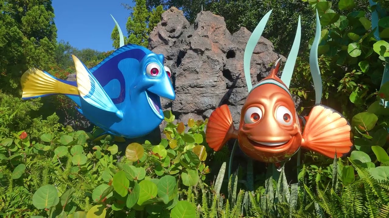 [4K] The Seas with Nemo & Friends & SeaBase Aquarium - EPCOT | 4K 60FPS POV