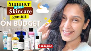 Budget Brightening/De-Pigmenting Summer Night Skincare Routine | All skin types | Chetali Chadha