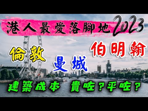 2023 英國建築成本 ｜ 倫敦 排名 ｜ 曼城 排名 ｜ 伯明翰 排名 ｜ 貴了? 平了? ｜BNO 買英國樓 ｜投資 英國新樓 ｜ 英國 物業 投資 ｜ 樓交所直播室 ｜ HKEXLIVE