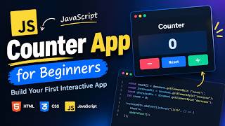Build This Counter App with JavaScript 🔥