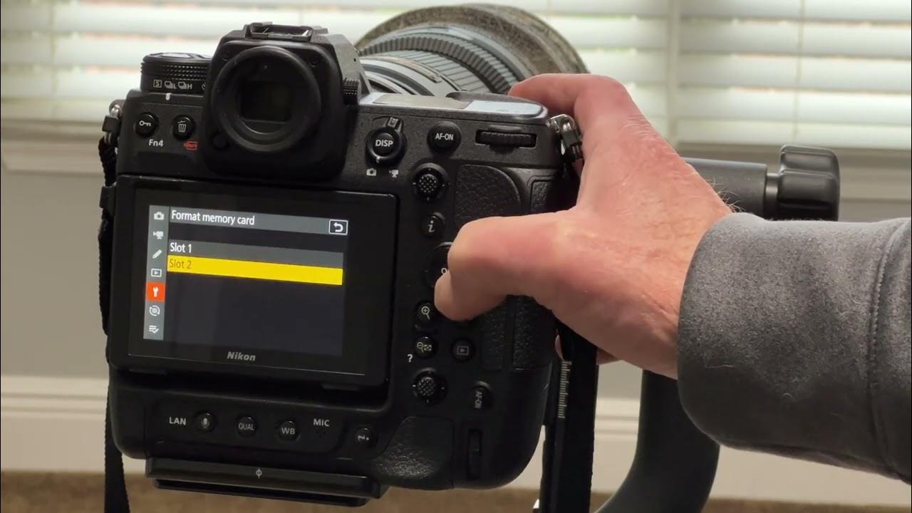 Nikon Z9 "Error. Press shutterrelease button to reset." Please check