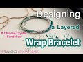 ✨ Make this EASY DIY Layered Wrap Bracelet using Chinese crystal rondelles ✨ Tutorial ft Pro Tips! ✨