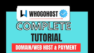 Whogohost Tutorial for Beginners : Buy Domain & Hosting the Right way!