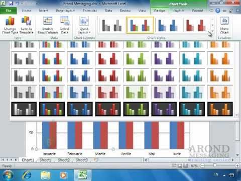 Change Chart Layout Excel