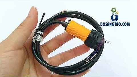Công Tắc Cảm Biến Hồng Ngoại E18-D80NK #shorts #dongco, #chetaodochoi #congtac #cambienhongngoai
