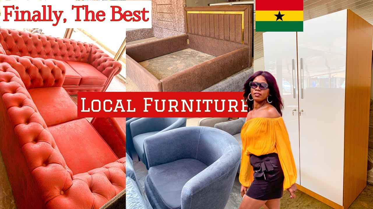 Local Furniture Shopping in Accra, Ghana 🇬🇭 | Ohhyesafrica