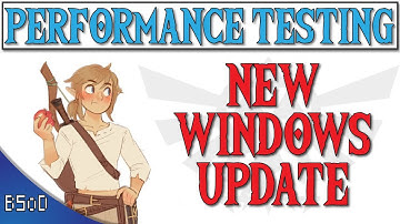 Cemu 1.10.0 | Fall Windows Update | BOTW Performance Testing