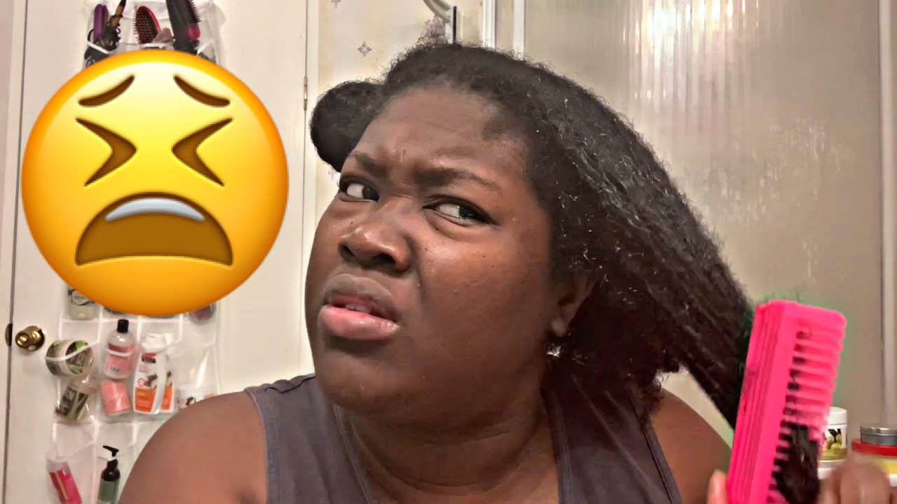 Detangling Kinky Coily Hair SUCKS! YouTube