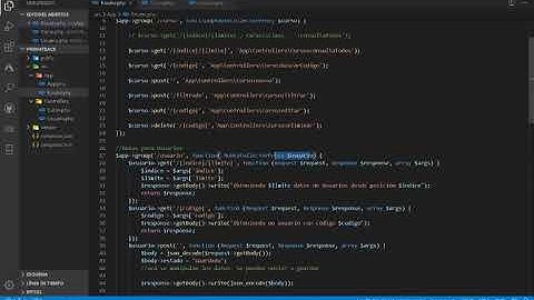 04.B- Programación en capas con SLIM, PHP y MySQL. Organizar rutas y creación de controladores