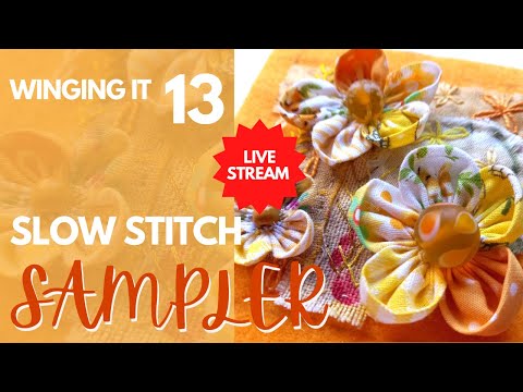 Beginner Stitch Along | Winging It Week 13 | Slow Stitch Sampler