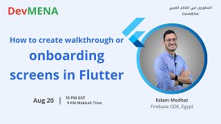 How to create walkthrough or onboarding screens in Flutter (إسلام مدحت)