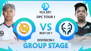 Execration vs Motivated Trust Gaming (BO1) Tie Breakers | DPC SEA Tour 1 Division 1