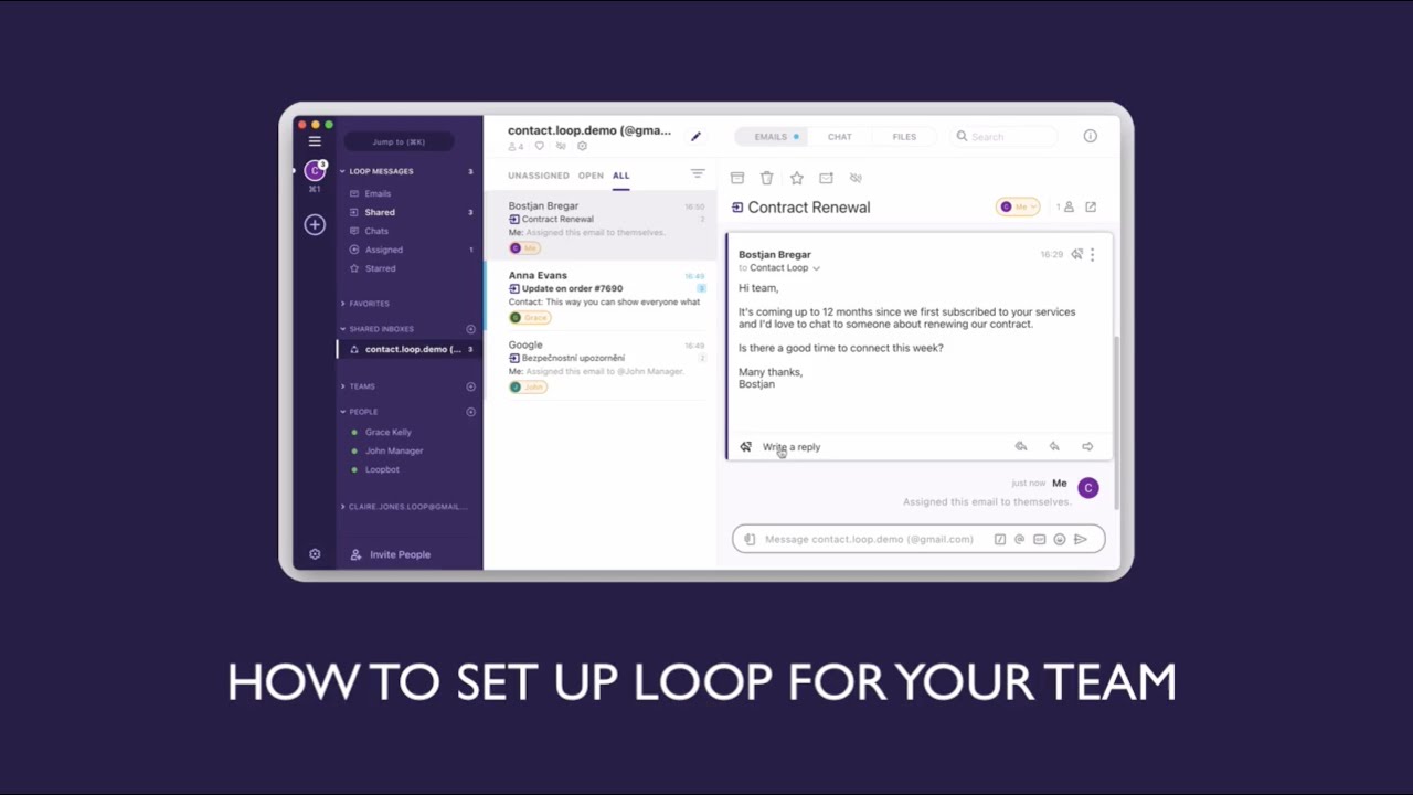 How to set up Loop for your team