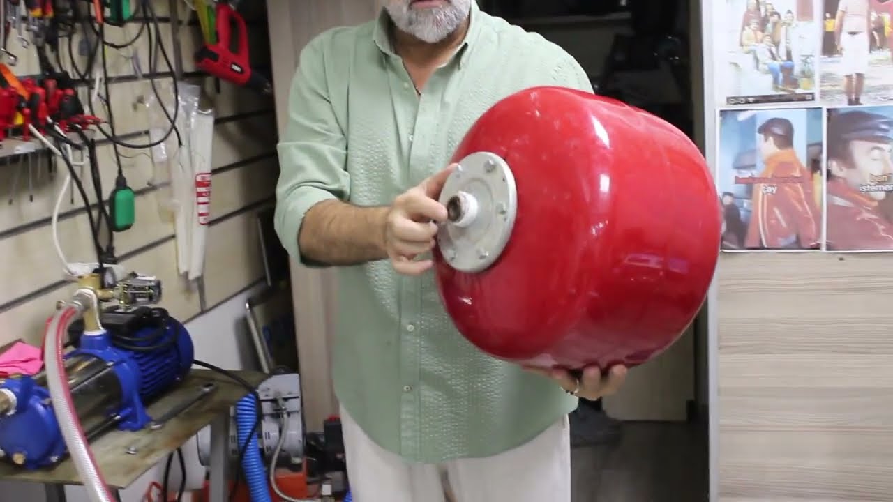 Hidrofor Pompa Bar Basıncı Neye Göre Belirlenir Nasıl Ayarlanır? Tornavida ile Bar Ayarı