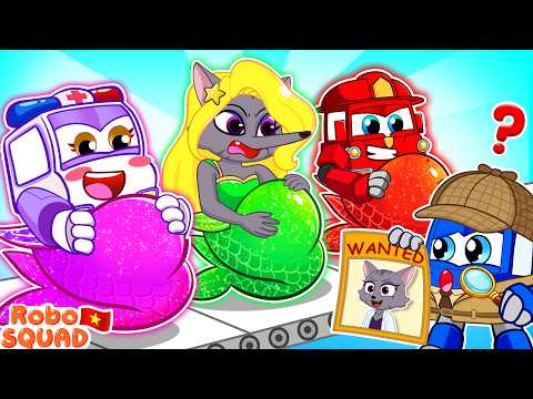 Ai Là Tiên Cá Giả Mạo 🧜‍♀️😱 Đừng Nói Dối! | Hoạt Hình Thiếu Nhi Vui Nhộn - RoboSquad