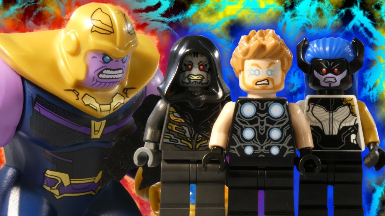 Lego Avengers Infinity War Part 10 Thor Vs Thanos Marvel Stop Motion